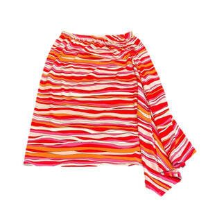 BCBGMAXAZRIA Vintage Sexy & Flirty Multi-Color Stretchy Skirt! Size XS